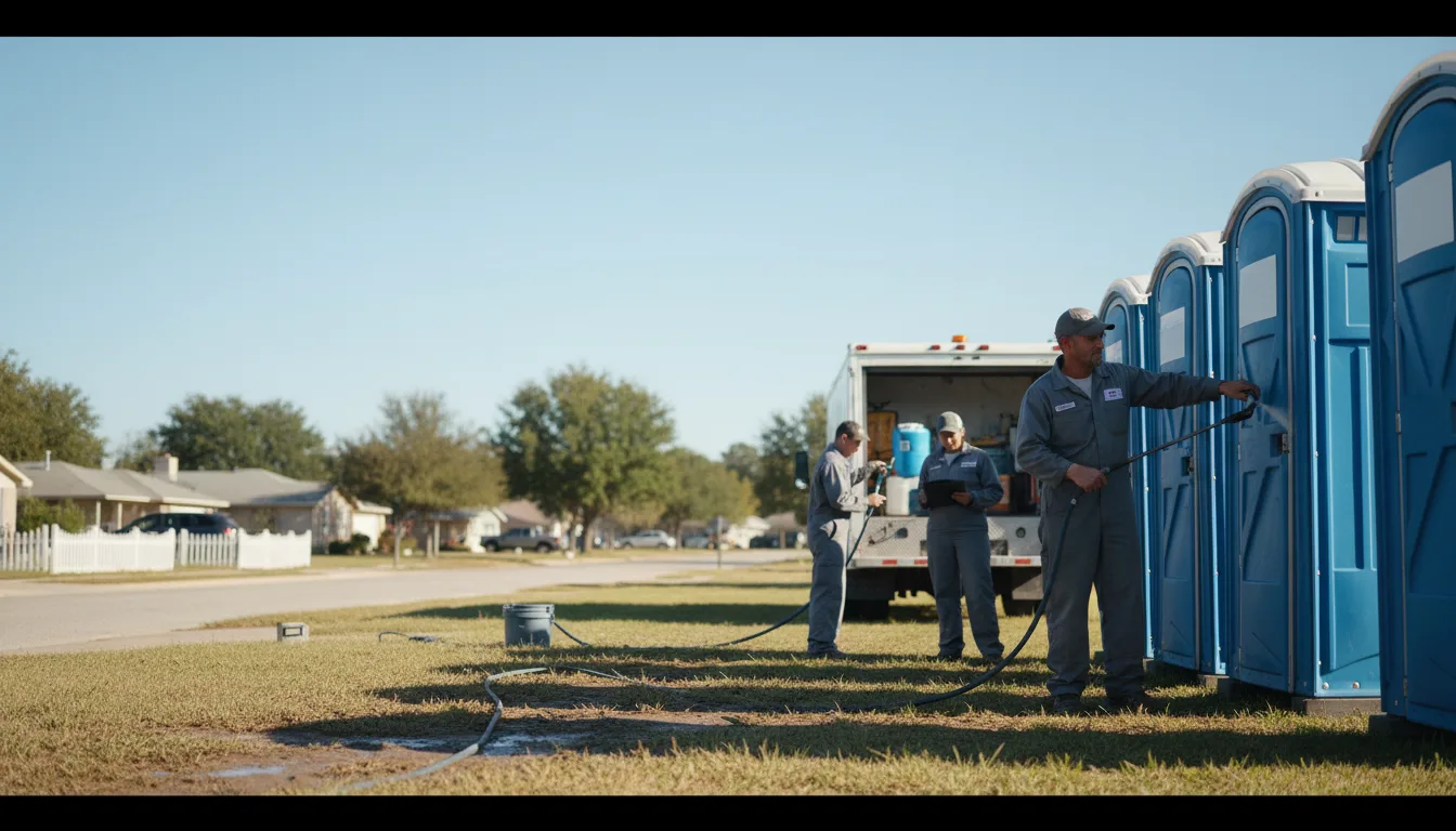 Long-Term Portable Toilet Rental in Beach, ND near me